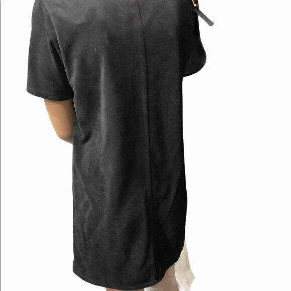 F21 Faux Suede Shift Dress - Picture 2 of 7